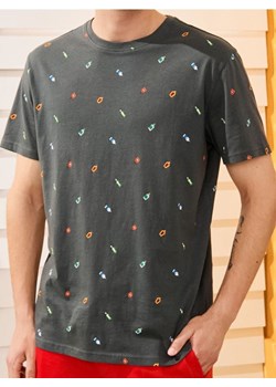 Sinsay - Koszulka - szary ze sklepu Sinsay w kategorii T-shirty męskie - zdjęcie 184916030