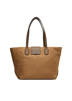 Torebka KARL LAGERFELD A3W30029 Brązowy ze sklepu eobuwie.pl w kategorii Torby Shopper bag - zdjęcie 184916382