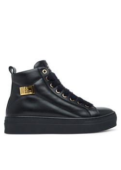 Botki Elisabetta Franchi High Top Lace Up F4-A9E-0362-1251930 D Czarny ze sklepu eobuwie.pl w kategorii Buty zimowe dziecięce - zdjęcie 184916440