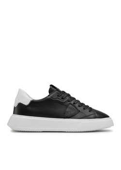 Sneakersy Philippe Model Temple BTLU V002 Czarny ze sklepu eobuwie.pl w kategorii Trampki męskie - zdjęcie 184916500