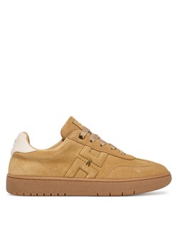 Sneakersy Elisabetta Franchi Low Cut Lace Up F4A9-E0340-0071 S Brązowy ze sklepu eobuwie.pl w kategorii Buty sportowe dziecięce - zdjęcie 184916552