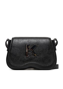 Torebka Karl Lagerfeld Jeans A3W30214 Czarny ze sklepu eobuwie.pl w kategorii Listonoszki - zdjęcie 184916563