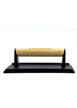 MasterClass Prasa w kolorze czarno-jasnobrązowym do grillowania - 21 x 11 cm ze sklepu Limango Polska w kategorii Pozostałe wyposażenie ogrodowe - zdjęcie 184918550