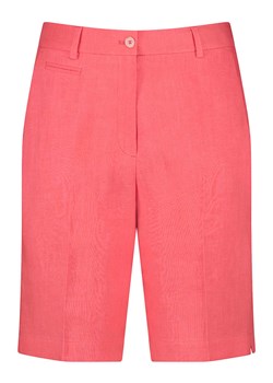 Gerry Weber Lniane bermudy w kolorze czerwonym ze sklepu Limango Polska w kategorii Szorty - zdjęcie 184918630