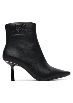Botki DKNY K3544519 Czarny ze sklepu eobuwie.pl w kategorii Botki - zdjęcie 184920031