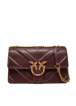 PINKO Torebka Love One Classic Light Dc PE 25 PLTT 104549 A26Z Bordowy ze sklepu MODIVO w kategorii Kopertówki - zdjęcie 184920220