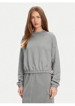 United Colors Of Benetton Bluza 39BLD109O Szary Regular Fit ze sklepu MODIVO w kategorii Bluzy damskie - zdjęcie 184920224
