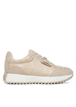 DKNY Sneakersy Naples K3522140 Beżowy ze sklepu MODIVO w kategorii Buty sportowe damskie - zdjęcie 184920934