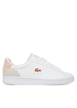 Lacoste Sneakersy Carnaby Set 748SFA0016 Biały ze sklepu MODIVO w kategorii Buty sportowe damskie - zdjęcie 184921010