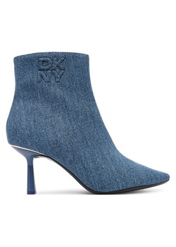 Botki DKNY K3522709 Niebieski ze sklepu eobuwie.pl w kategorii Botki - zdjęcie 184921502