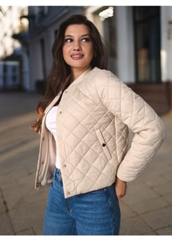 Sinsay - Kurtka pikowana - kremowy ze sklepu Sinsay w kategorii Kurtki damskie - zdjęcie 184923761