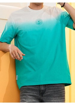 Sinsay - Koszulka z efektem ombre - niebieski ze sklepu Sinsay w kategorii T-shirty męskie - zdjęcie 184923864