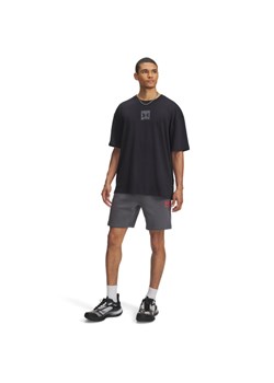 Męskie spodenki dresowe Under Armour UA Icon Fleece Short Taping - szare ze sklepu Sportstylestory.com w kategorii Spodenki męskie - zdjęcie 184924633