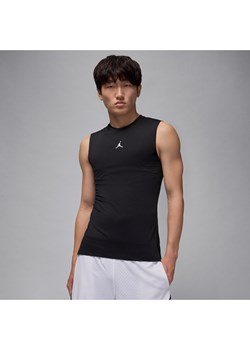 Męska termoaktywna koszulka bez rękawów Dri-FIT Jordan Sport - Czerń ze sklepu Nike poland w kategorii T-shirty męskie - zdjęcie 184925263