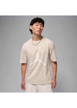 T-shirt męski Jordan Brooklyn - Brązowy ze sklepu Nike poland w kategorii T-shirty męskie - zdjęcie 184925392