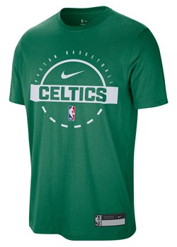 Męski T-shirt do ćwiczeń Nike Dri-FIT NBA Boston Celtics Authentics - Zieleń ze sklepu Nike poland w kategorii T-shirty męskie - zdjęcie 184925411