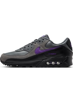 Buty męskie Nike Air Max 90 - Szary ze sklepu Nike poland w kategorii Buty sportowe męskie - zdjęcie 184925430