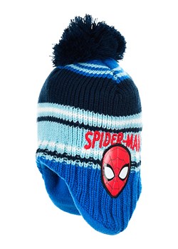 Spiderman Czapka &quot;Spiderman&quot; w kolorze niebiesko-granatowym ze sklepu Limango Polska w kategorii Czapki dziecięce - zdjęcie 184926731