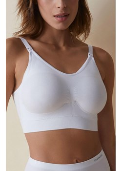 Biustonosz do karmienia i dla kobiet w ciąży biały Jana, Kolor biały, Rozmiar M, Selene - id: 212710 - marki Selene - 184926793 Biustonosz do karmienia i dla kobiet w ciąży biały Jana, Kolor biały, Rozmiar M, Selene ze sklepu Intymna w kategorii Bielizna ciążowa - zdjęcie 184926793