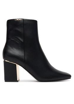 Botki DKNY Cianna K3570036 Czarny ze sklepu eobuwie.pl w kategorii Botki - zdjęcie 184927753