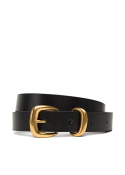 Calvin Klein Pasek Damski Sarah 2 Piece Logo Buckle Belt LV04K7012G Czarny ze sklepu MODIVO w kategorii Paski damskie - zdjęcie 184928120