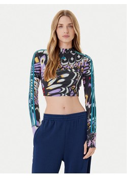 adidas Bluzka Farm Rio JL8649 Kolorowy Slim Fit ze sklepu MODIVO w kategorii Bluzki damskie - zdjęcie 184928151