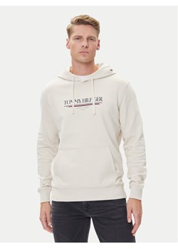 Tommy Hilfiger Bluza Brand Love MW0MW40534 Beżowy Regular Fit ze sklepu MODIVO w kategorii Bluzy męskie - zdjęcie 184928173
