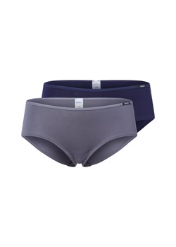 SKINY majtki w dwupaku Kobiety Bawełna granatowy jednolity ze sklepu vangraaf w kategorii Majtki damskie - zdjęcie 184928924