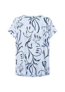 soyaconcept® Bluzka damska - Sabira Kobiety wiskoza jasnoniebieski wzorzysty ze sklepu vangraaf w kategorii Bluzki damskie - zdjęcie 184928973