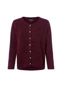Marie Lund Damski kardigan z zawartością alpaki Kobiety Sztuczne włókno bordowy jednolity - id: 776322-0002-09900 - marki Marie Lund - 184928980 Marie Lund Damski kardigan z zawartością alpaki Kobiety Sztuczne włókno bordowy jednolity ze sklepu vangraaf w kategorii Swetry damskie - zdjęcie 184928980