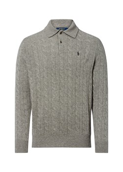Polo Ralph Lauren Sweter z zawartością kaszmiru Mężczyźni Wełna szary marmurkowy ze sklepu vangraaf w kategorii Swetry męskie - zdjęcie 184929003