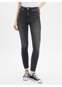 HUGO Dżinsy skinny fit - Girali_2 Kobiety Bawełna antracytowy jednolity ze sklepu vangraaf w kategorii Jeansy damskie - zdjęcie 184929031