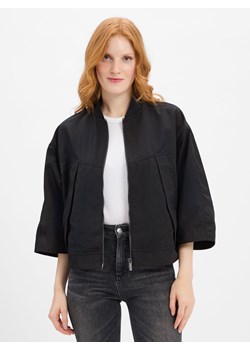 Armani Exchange Damska kurtka pudełkowa Kobiety czarny jednolity ze sklepu vangraaf w kategorii Marynarki damskie - zdjęcie 184929033