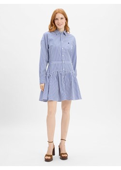 Polo Ralph Lauren Sukienka damska z bluzką Kobiety Bawełna niebieski w paski ze sklepu vangraaf w kategorii Sukienki - zdjęcie 184929064