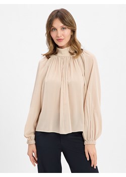 Drykorn Bluzka damska - Dumonda Kobiety Bawełna beżowy jednolity ze sklepu vangraaf w kategorii Bluzki damskie - zdjęcie 184929072