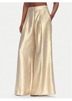 ACCESS FASHION Spodnie palazzo 53-5034-922 Złoty Wide Leg ze sklepu MODIVO w kategorii Spodnie damskie - zdjęcie 184929193