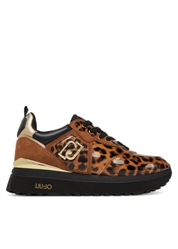Liu Jo Sneakersy Maxi Wonder 01 BF5009 EX332 Brązowy ze sklepu MODIVO w kategorii Buty sportowe damskie - zdjęcie 184929273
