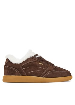 Sneakersy Liu Jo Connor 01 BF5069 PX770 Brązowy ze sklepu eobuwie.pl w kategorii Buty sportowe damskie - zdjęcie 184930421