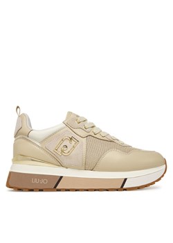 Sneakersy Liu Jo Maxi Wonder 01 BF5009 PX685 Beżowy ze sklepu eobuwie.pl w kategorii Buty sportowe damskie - zdjęcie 184930431