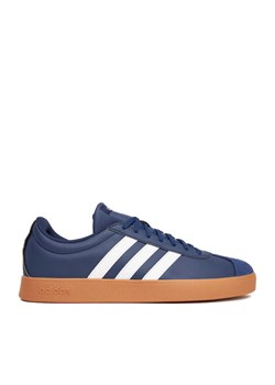 Sneakersy adidas VL COURT BASE JR2212 Granatowy ze sklepu eobuwie.pl w kategorii Buty sportowe męskie - zdjęcie 184930514