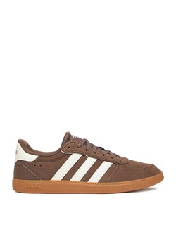 Sneakersy adidas BREAKNET SLEEK JR6905 Brązowy - id: 5906751164174 - marki adidas - 184930551 Sneakersy adidas BREAKNET SLEEK JR6905 Brązowy ze sklepu eobuwie.pl w kategorii Buty sportowe damskie - zdjęcie 184930551