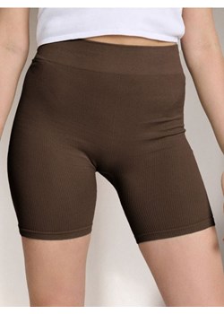 Sinsay - Szorty kolarki - brązowy ze sklepu Sinsay w kategorii Szorty - zdjęcie 184934272