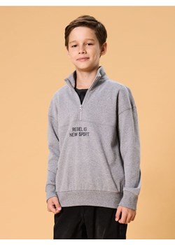 Sinsay - Bluza ze stójką - szary ze sklepu Sinsay w kategorii Bluzy chłopięce - zdjęcie 184934341