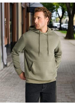 Sinsay - Bluza basic - zielony ze sklepu Sinsay w kategorii Bluzy męskie - zdjęcie 184934354
