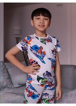 Sinsay - Koszulka Hot Wheels - biały ze sklepu Sinsay w kategorii T-shirty chłopięce - zdjęcie 184934561