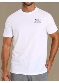 Sinsay - Koszulka - biały ze sklepu Sinsay w kategorii T-shirty męskie - zdjęcie 184934574