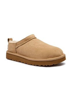 UGG Skórzane mule W CLASSIC MICRO | z dodatkiem wełny ze sklepu Gomez Fashion Store w kategorii Kapcie damskie - zdjęcie 184935941