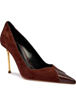 Elisabetta Franchi Skórzane szpilki ze sklepu Gomez Fashion Store w kategorii Czółenka - zdjęcie 184935992