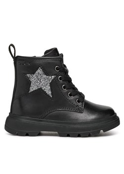 Geox Kozaki B Kiddartah Girl B465YA 085EW C9999 S Czarny ze sklepu MODIVO w kategorii Buty zimowe dziecięce - zdjęcie 184936784