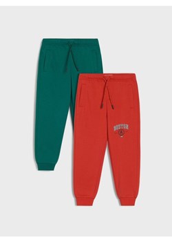 Sinsay - Spodnie jogger z nadrukiem 2 pack - czerwony - id: 005FT-92X - marki Sinsay - 184940701 Sinsay - Spodnie jogger z nadrukiem 2 pack - czerwony ze sklepu Sinsay w kategorii Spodnie chłopięce - zdjęcie 184940701